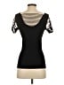 Venus Black Short Sleeve Top Size S - photo 2