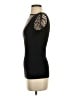 Venus Black Short Sleeve Top Size S - photo 5