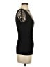 Venus Black Short Sleeve Top Size S - photo 4