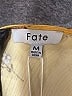 Fate 100% Polyester Gold Long Sleeve Blouse Size M - photo 7