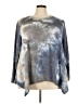 Green Envelope Tie-dye Gray Pullover Sweater Size 3X - photo 1
