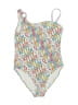 Hello Kitty Print Ivory One Piece Swimsuit Size 4 - photo 1