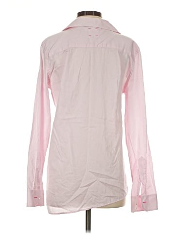 Pink Tartan Long Sleeve Blouse (view 2)