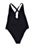 Vitamin A Solid Black One Piece Swimsuit Size M (estimated) - photo 2