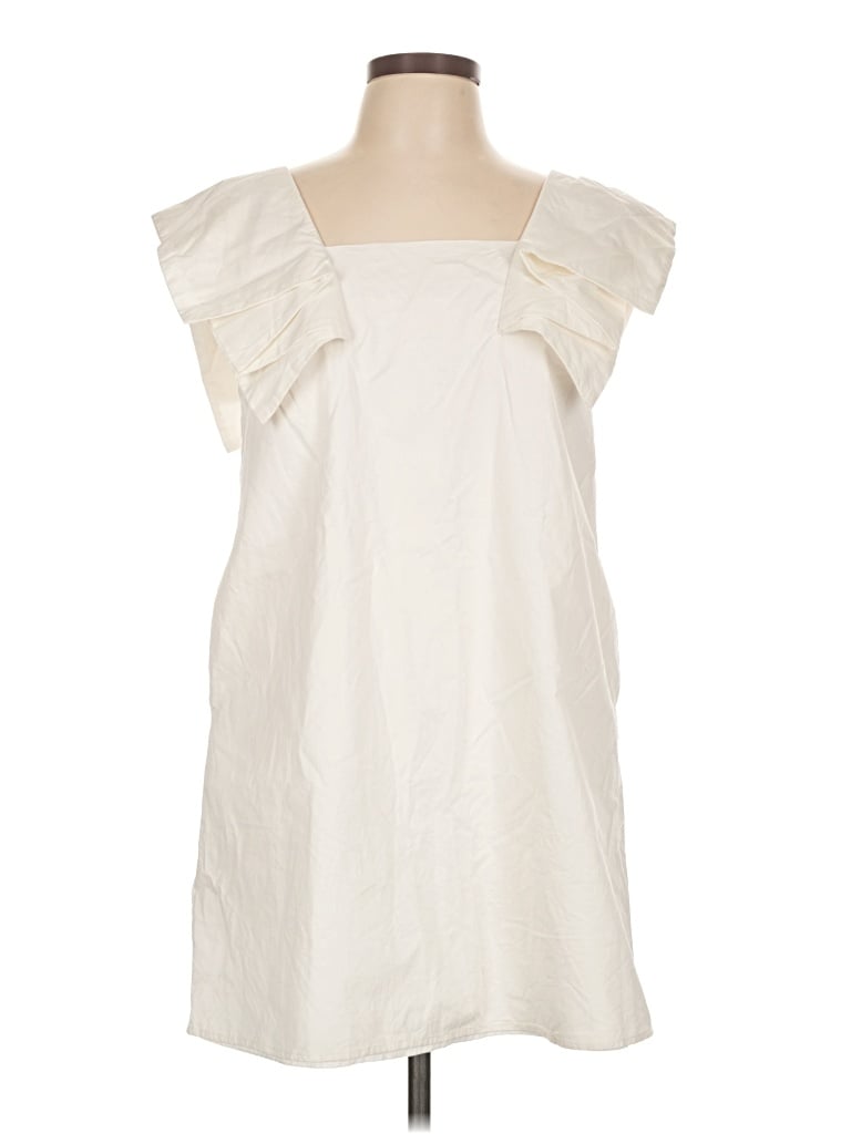 Pre-owned Tcec Casual Dress In Ivory