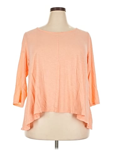 Crown & Ivy 3/4 Sleeve T-Shirt (view 1)