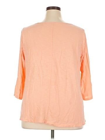 Crown & Ivy 3/4 Sleeve T-Shirt (view 2)
