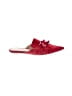 Etienne Aigner 100% Leather Red Mule/Clog Size 7 1/2 - photo 1