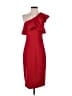 Zara Basic Red Cocktail Dress Size M - photo 1