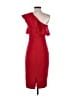 Zara Basic Red Cocktail Dress Size M - photo 2
