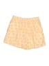 Happily Grey 100% Cotton Polka Dots Yellow Shorts Size M - photo 2