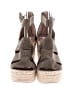 Marc Fisher Gray Wedges Size 9 - photo 2