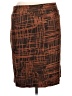 Lesley Evers Graphic Brown Casual Skirt Size 1X - photo 2