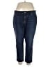 Gap Outlet Solid Blue Jeans Size 18 - photo 1