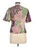 Topshop 100% Polyester Green Short Sleeve Blouse Size 6 - photo 2