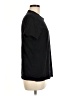 FOR DAYS Solid Black Short Sleeve T-Shirt Size M - photo 4