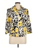 Erin London Print Yellow Jacket Size M - photo 1