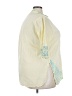 Highness Color Block Yellow 3/4 Sleeve Button-Down Shirt Size 3X - photo 5