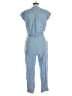 Reistor 100% Tencel Solid Blue Jumpsuit Size XL - photo 2