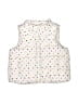 Baby Gap 100% Polyester Polka Dots White Vest Size 12-18 mo - photo 1