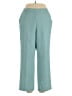 Alfred Dunner 100% Polyester Teal Dress Pants Size 14 - photo 1