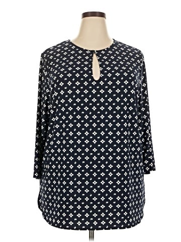 Lauren by Ralph Lauren Long Sleeve Top (view 1)