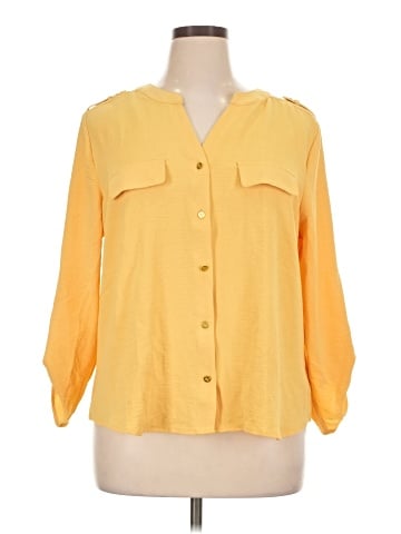 Adrienne Vittadini 3/4 Sleeve Blouse (view 1)