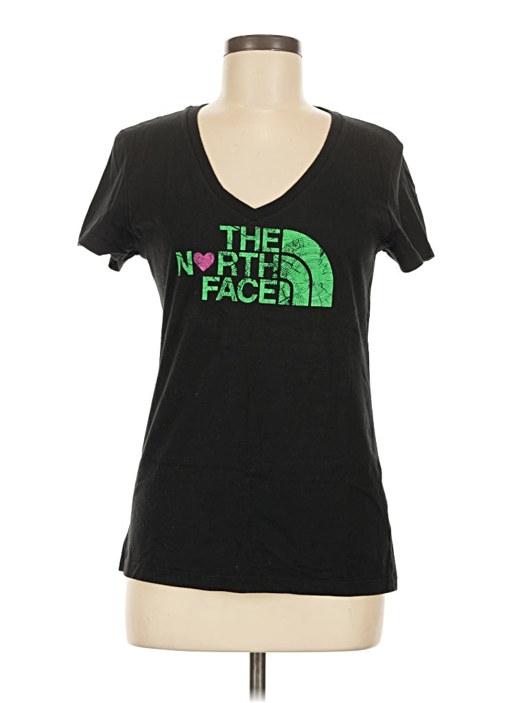 Pre-owned The North Face Short Sleeve T-shirt In Black