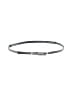 Express 100% Leather Silver Leather Belt Size Sm - Med - photo 1