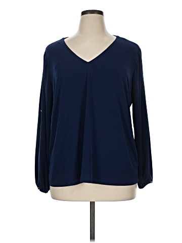 Carmen Carmen Marc Valvo Long Sleeve Blouse (view 1)