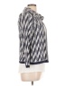 Volcom 100% Cotton Chevron-herringbone Blue Cardigan Size 10 - photo 4
