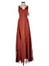 Aura 100% Polyester Brown Cocktail Dress Size 6 - photo 1