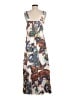 1.State 100% Rayon Paisley Ivory Casual Dress Size M - photo 2