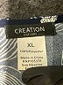 Creation 100% Polyester Black Short Sleeve Blouse Size XL - photo 7