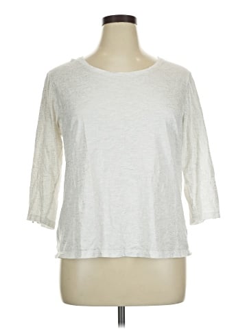 Zenergy by Chico's 3/4 Sleeve T-Shirt (view 1)