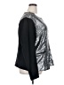 City Chic Silver Jacket Size 24 Plus (XXL) - photo 4