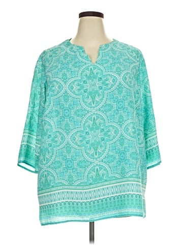 Violet & Claire 3/4 Sleeve Blouse (view 1)