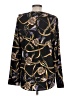 OVI 100% Polyester Black Long Sleeve Blouse Size L - photo 2