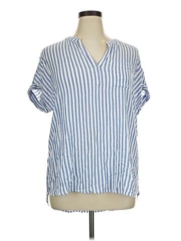 BeachLunchLounge Short Sleeve Blouse (view 1)