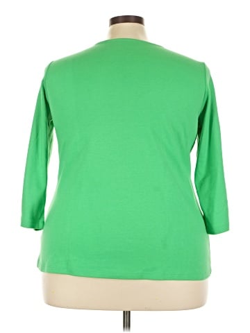 Isaac Mizrahi 3/4 Sleeve T-Shirt (view 2)