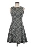 Dex Argyle Gray Cocktail Dress Size M (estimated) - photo 1