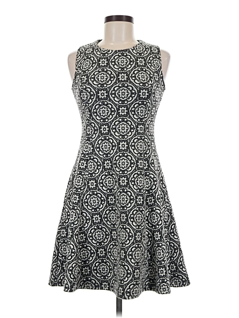Pre-owned Dex Cocktail Dress In Gray