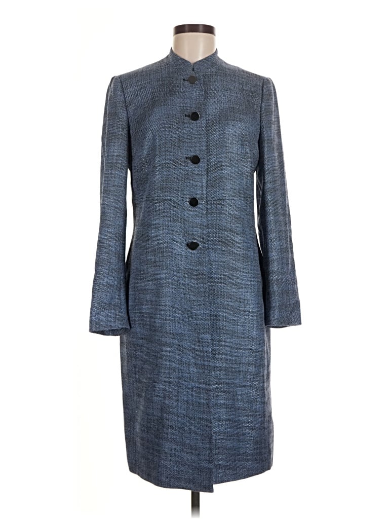 Pre-owned Kasper Coat In Blue