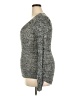 Ultra Flirt 100% Acrylic Tweed Gray Pullover Sweater Size XL - photo 5