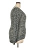 Ultra Flirt 100% Acrylic Tweed Gray Pullover Sweater Size XL - photo 4