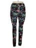 Lularoe Floral Black Active Pants Size 1X (Tall & Curvy) - photo 2