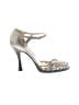 MICHAEL Michael Kors Metallic Silver Heels Size 6 1/2 - photo 1