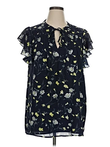 Suzanne Betro Short Sleeve Blouse (view 1)