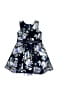 Knit Works Floral Blue Dress Size 4T - photo 1