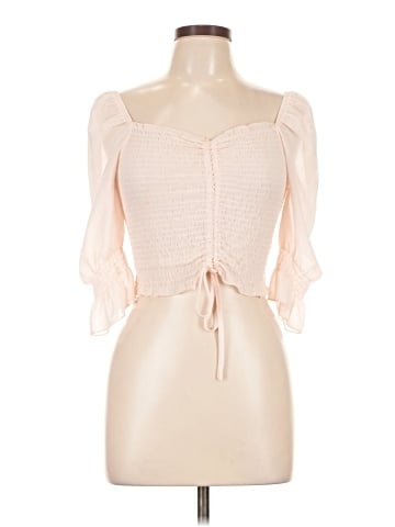 Blush 3/4 Sleeve Blouse (view 1)
